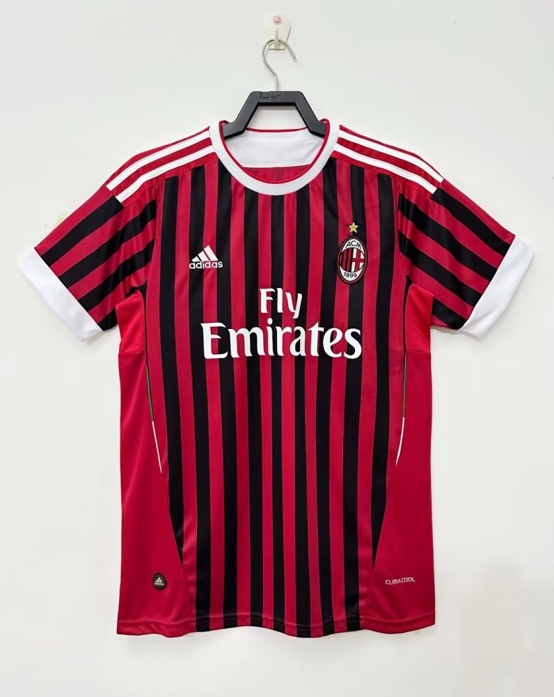 AC Milan Retro 2011-2012 season home jersey