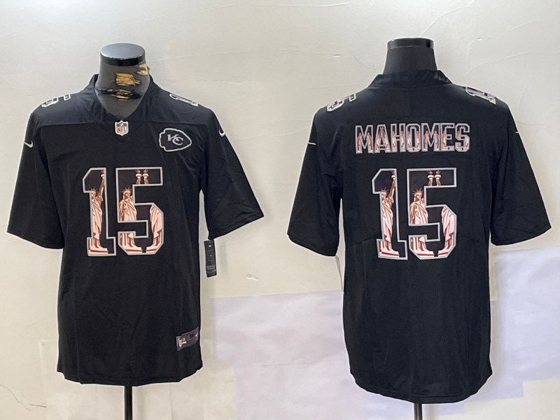 NFL Chiefs City Royals MAHOMES No. 15  baseball uniform