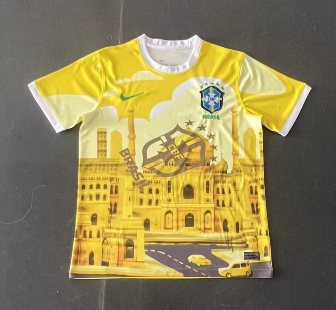 Brazil 2024 Soccer Jerseys- Fans Version