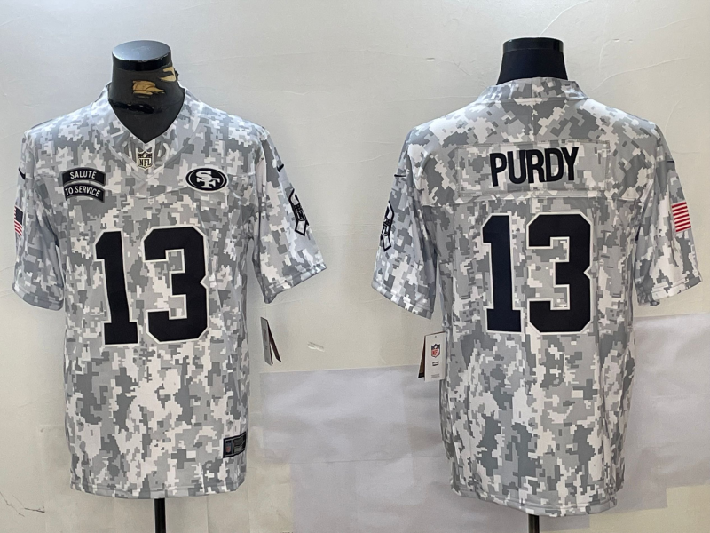 NFL 49ers City Royals PURDY No. 13  baseball uniform
