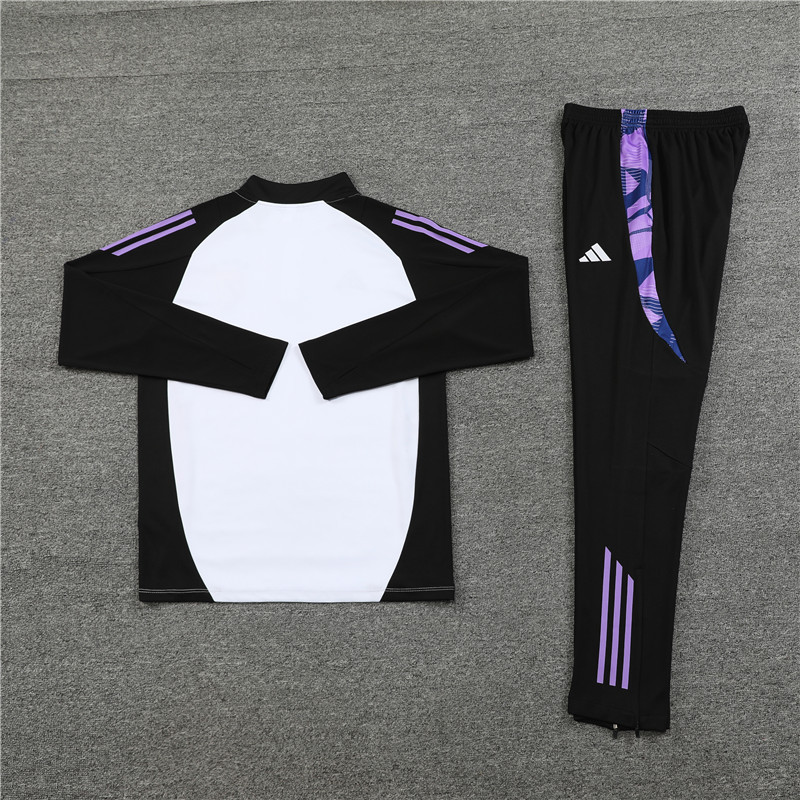 Arsenal 24/25 Adults  Long sleeves  half-zip training suit Top + pants
