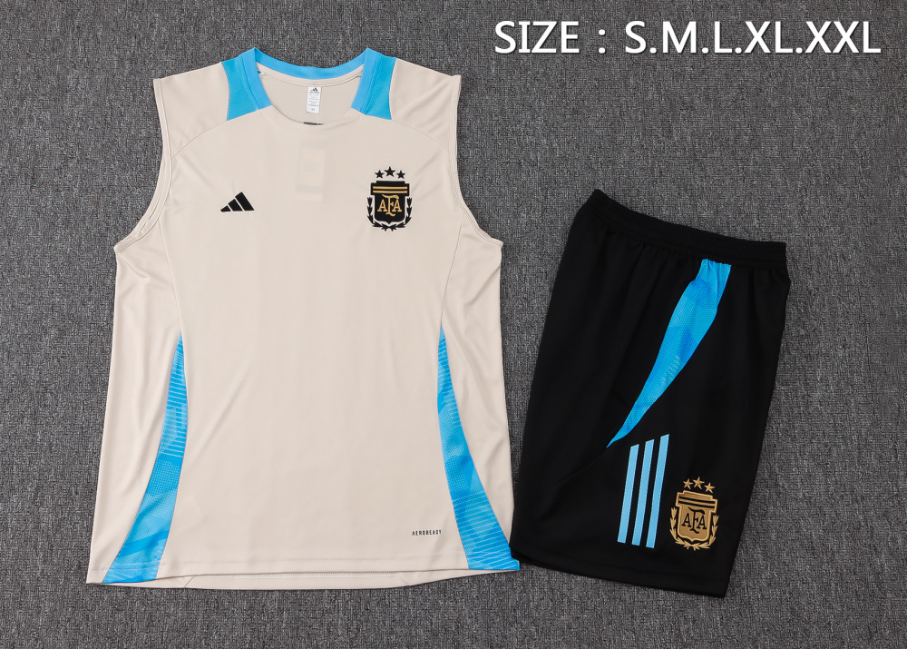 Argentina 24/25 Adult Sleeveless Shirt+Shorts