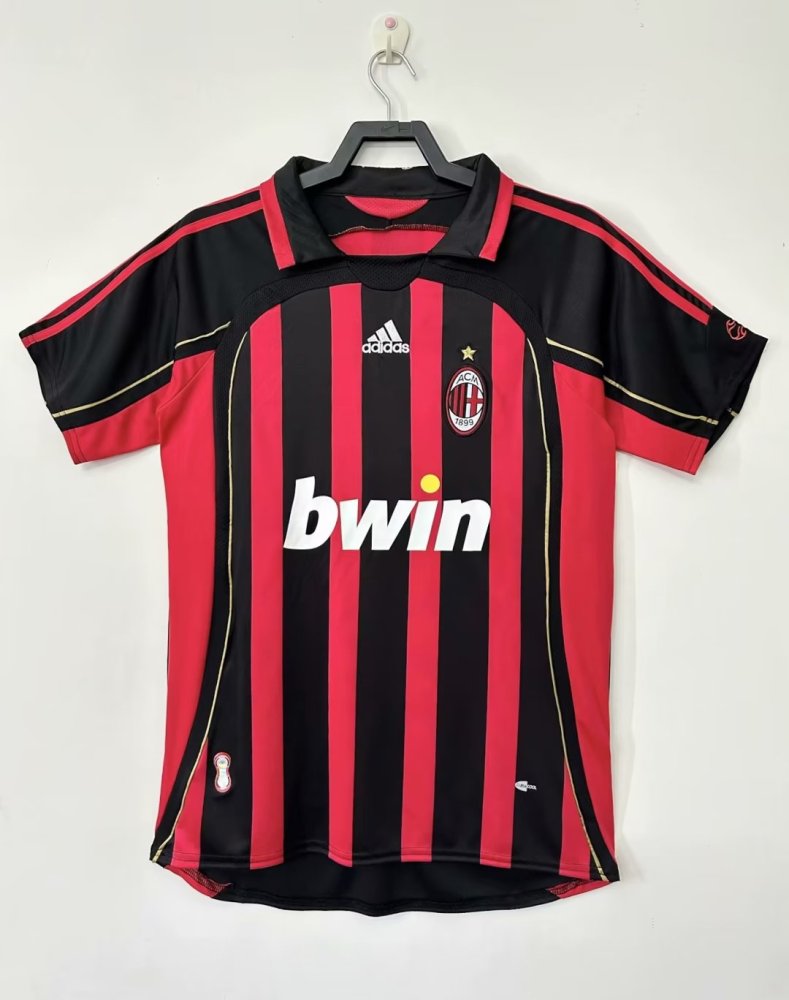 AC Milan Retro 2006-2007 season home jersey