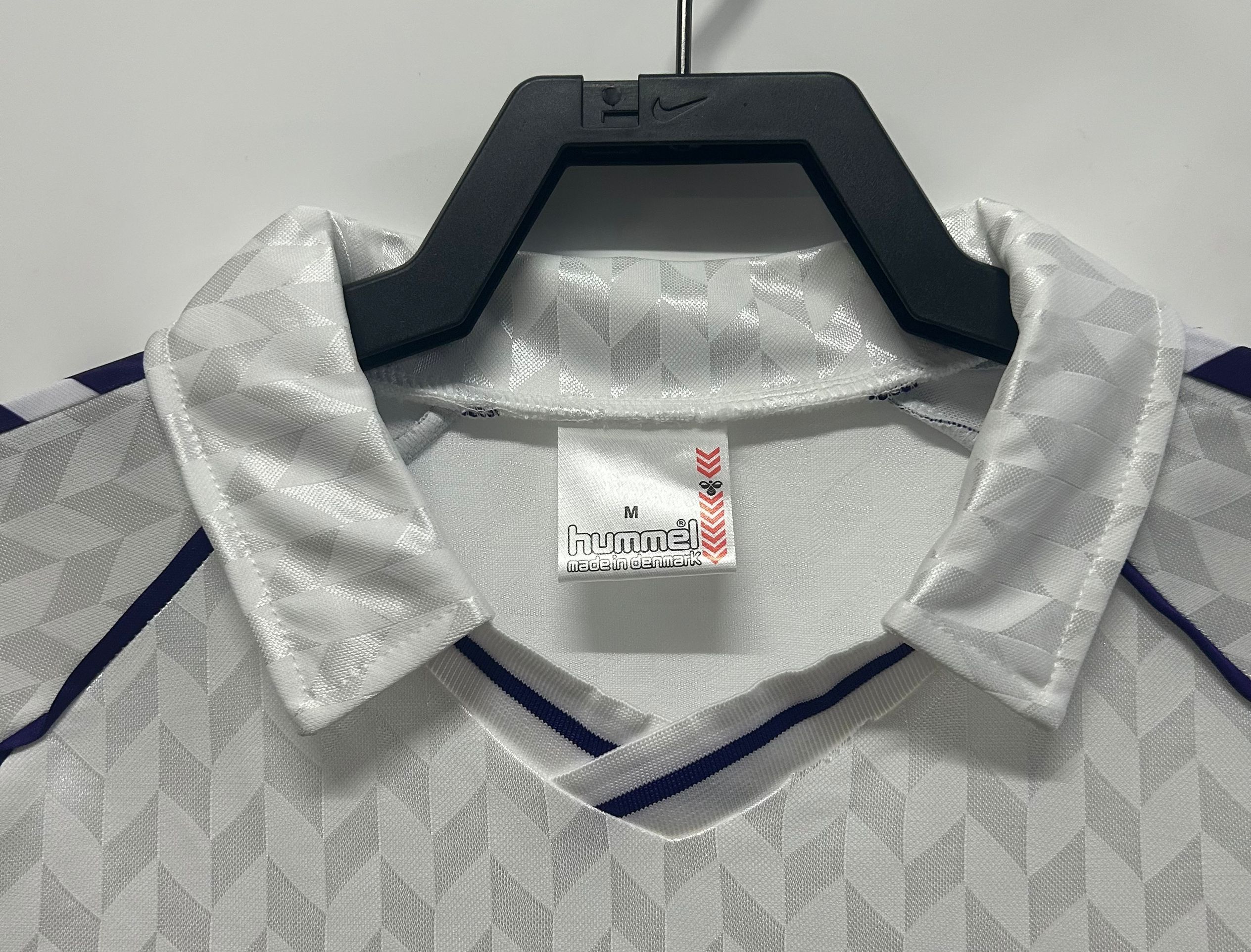 Real Madrid Retro 1986-1987 home court jersey