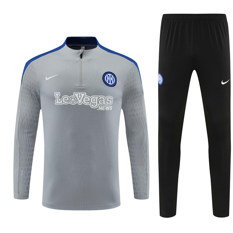 Inter Milan 24-25 Kids half-zip training suit Top + pants