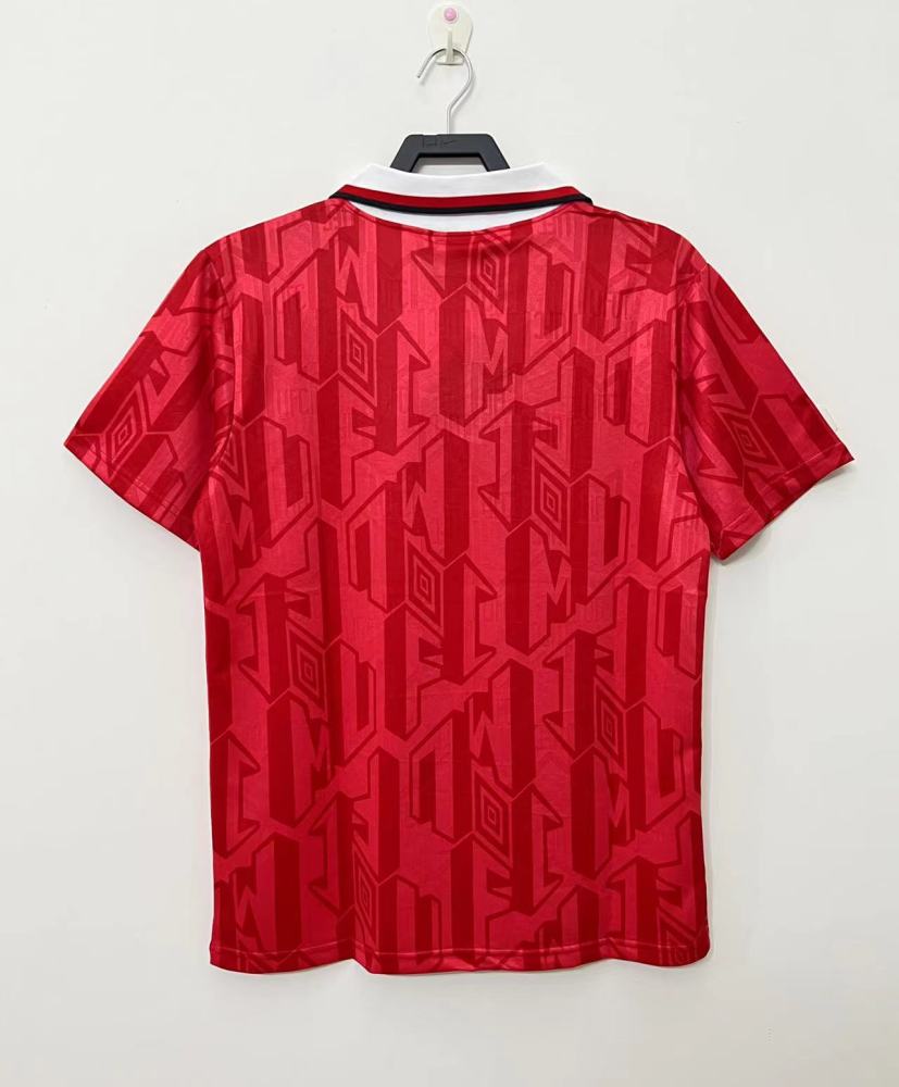Manchester United Retro 1992-1994 season home jersey