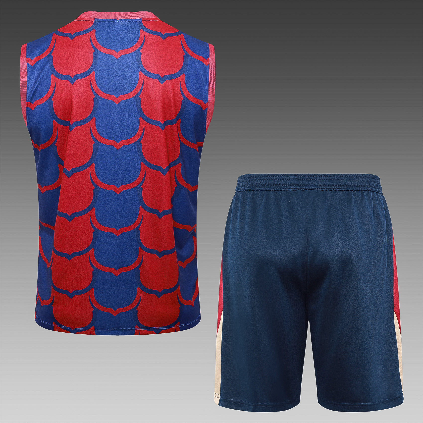 Barcelona 24/25 Adults short sleeved training suit with top and pants