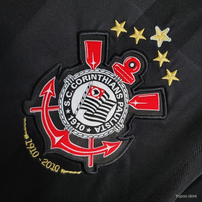Corinthians Retro 10-11 Away Soccer Jersey