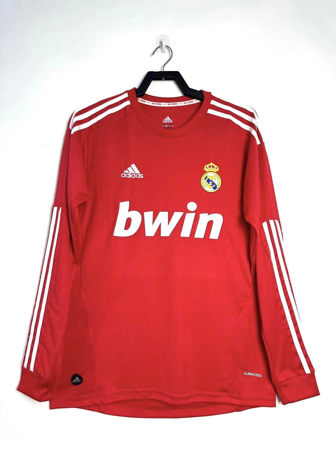 Real Madrid  Retro long sleeves 2011-2012 away jersey