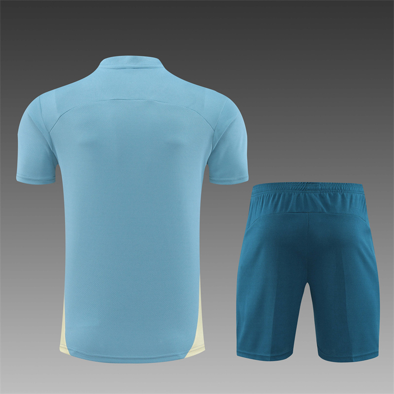 Olympique Marseille 24/25  Adults Training Soccer Jerseys Short Short sleeves+bottoms