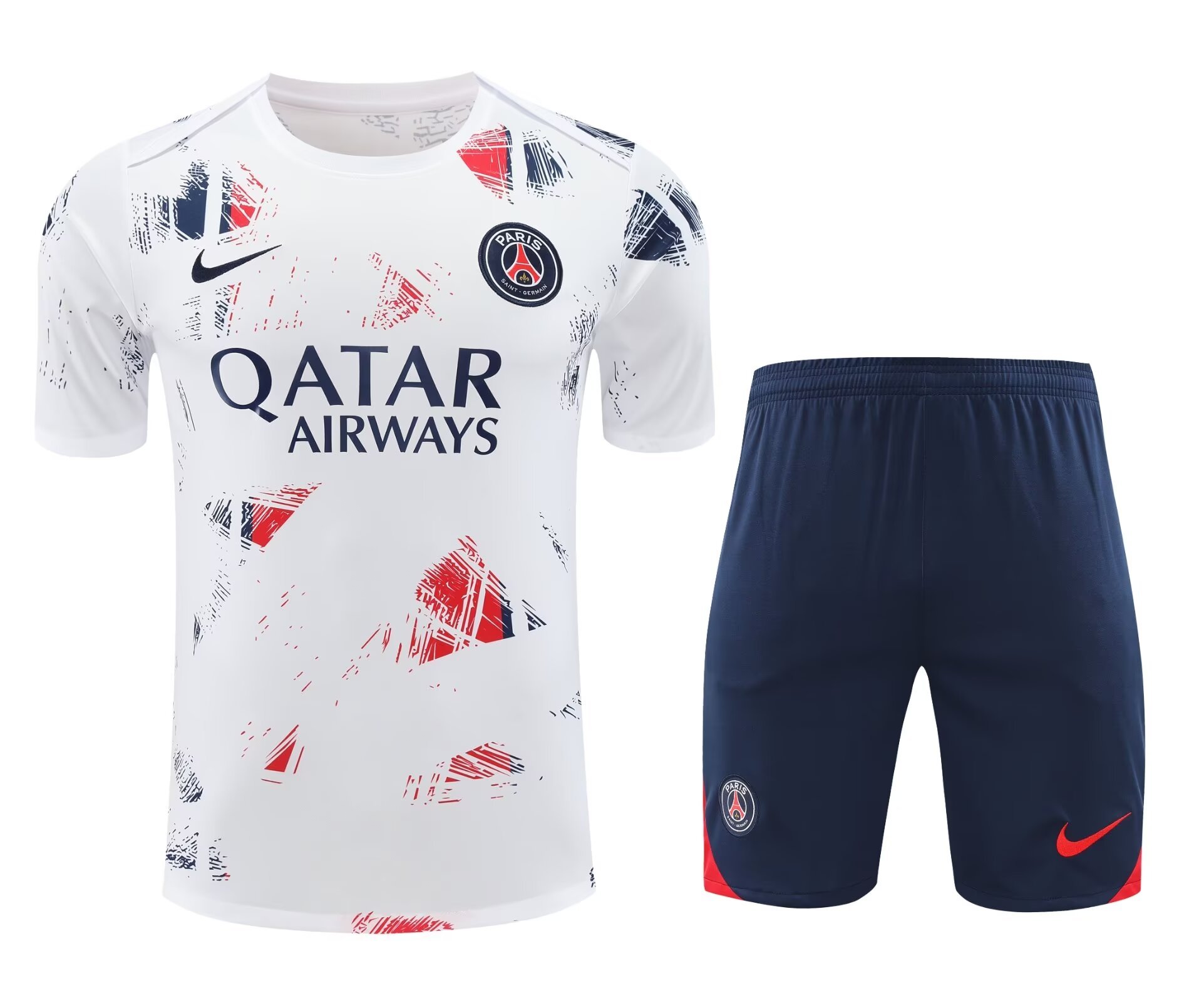 PSG 24/25 Adults short sleeved training suit with top and pants