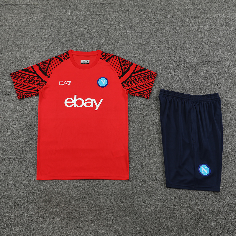 Napoli 24-25 Adults sleeveless Jersey+Shorts ﻿