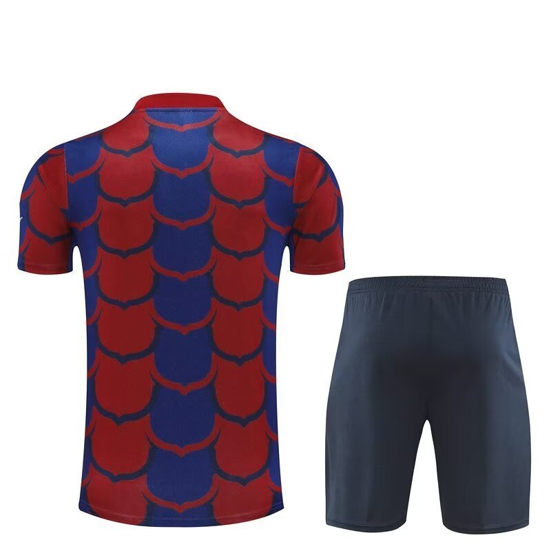 Barcelona 24/25 Adults short sleeved training suit with top and pants