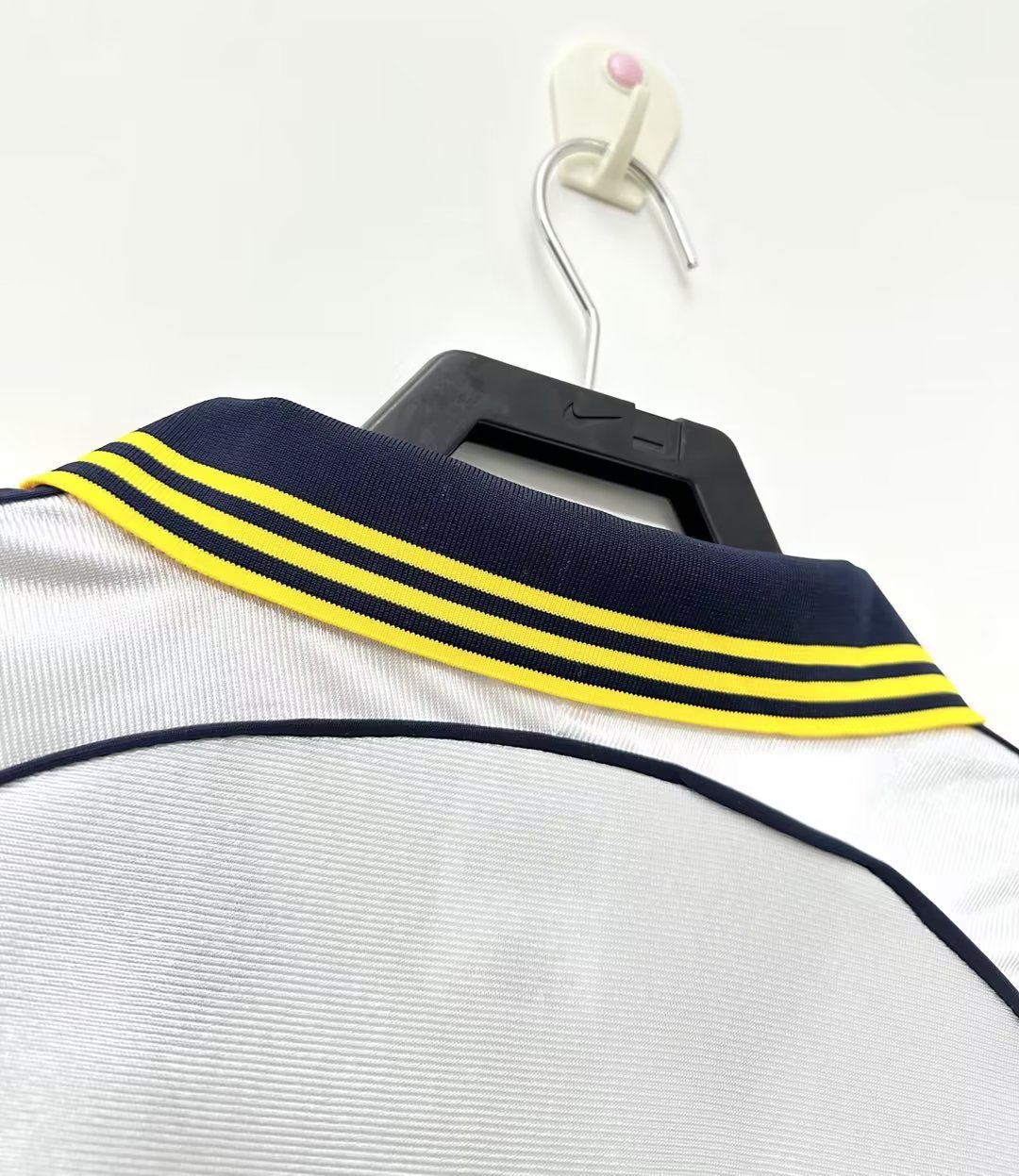 Real Madrid Retro 1998-2000 home court jersey