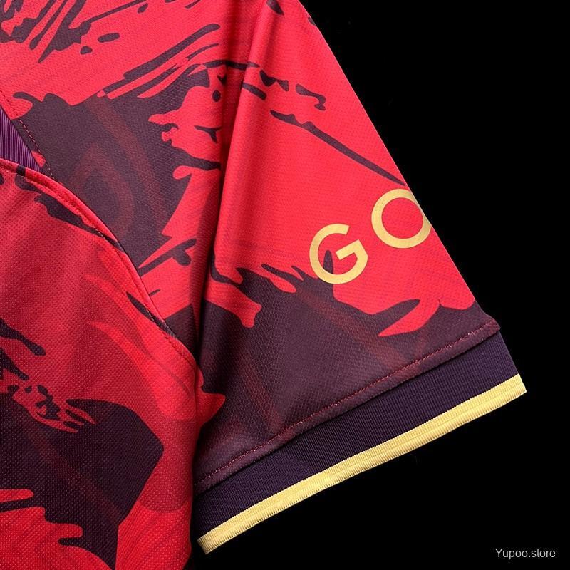 PSG 24/25  Red Special Jersey  FANS
