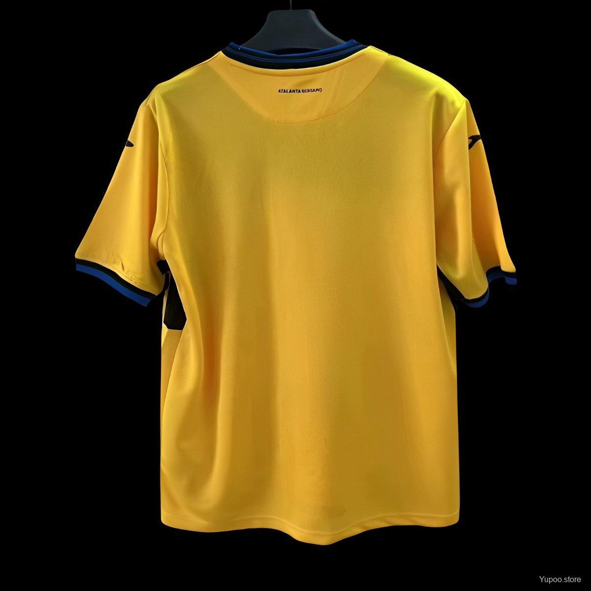 Atalanta 24/25 Third Yellow Jersey Fans Version