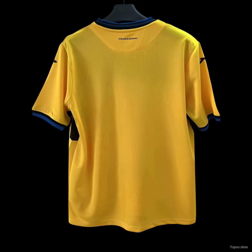 Atalanta 24/25 Third Yellow Jersey Fans Version