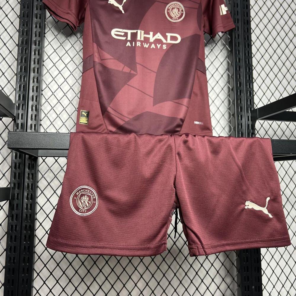 Manchester City 24/25 Kids Third  Jersey Top + pants