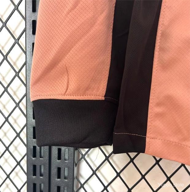 PSG 24/25  Third Pink Long Sleeve Jersey   FANS
