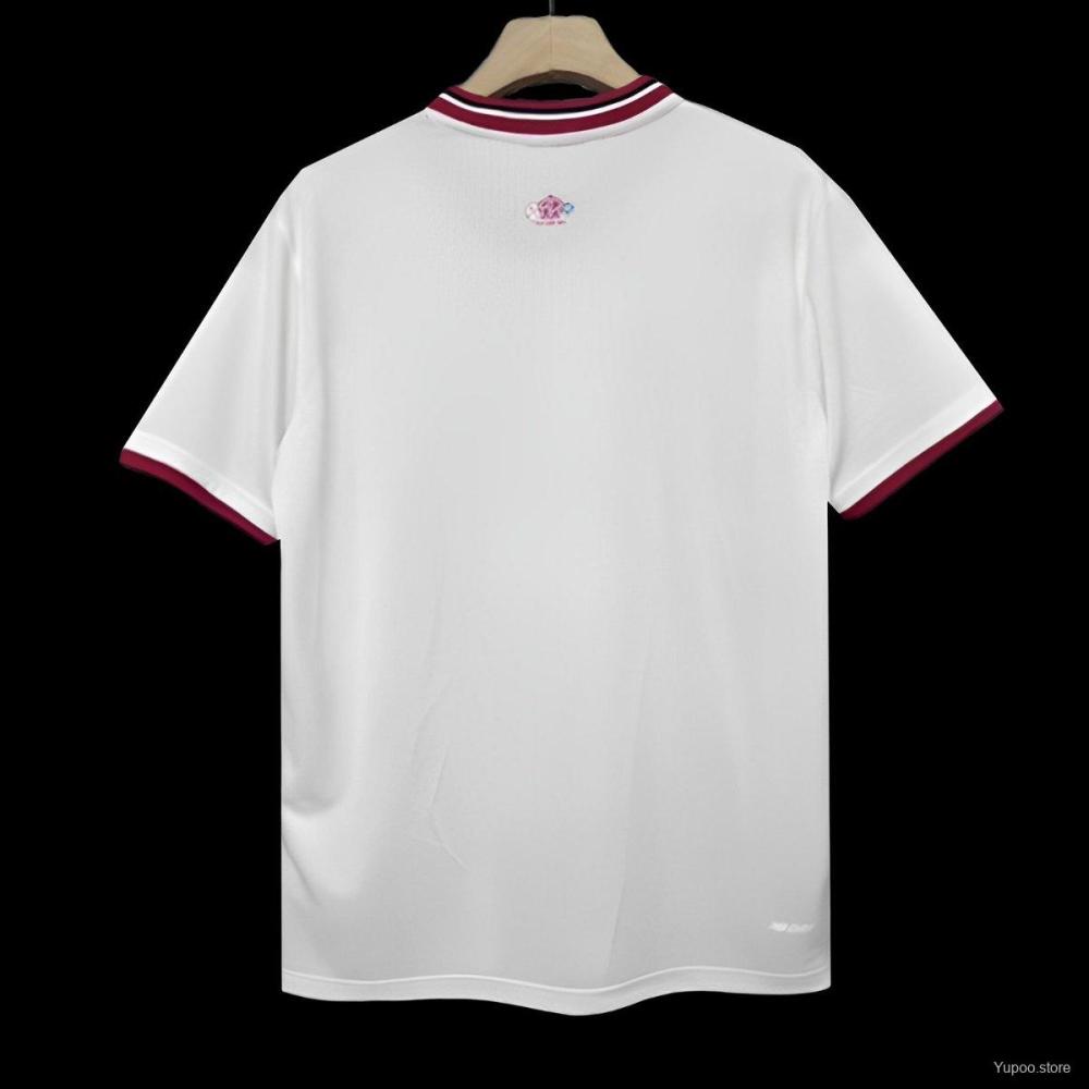 Lille 24/25 White 80th Anniversary Jersey-Fans Version