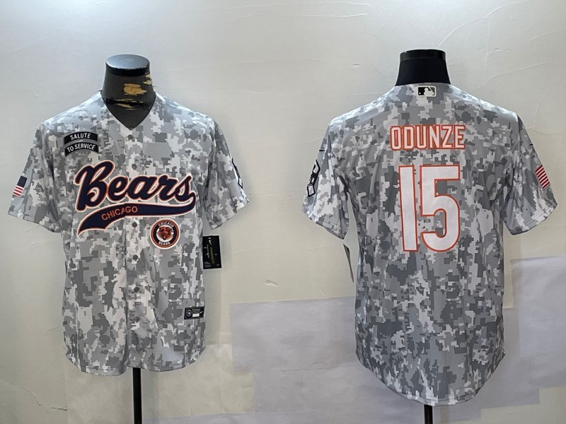 NFL  Bears City Royals  baseball uniform