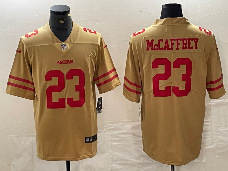 NFL 49ers City Royals McCAFFREY No. 23  baseball uniform