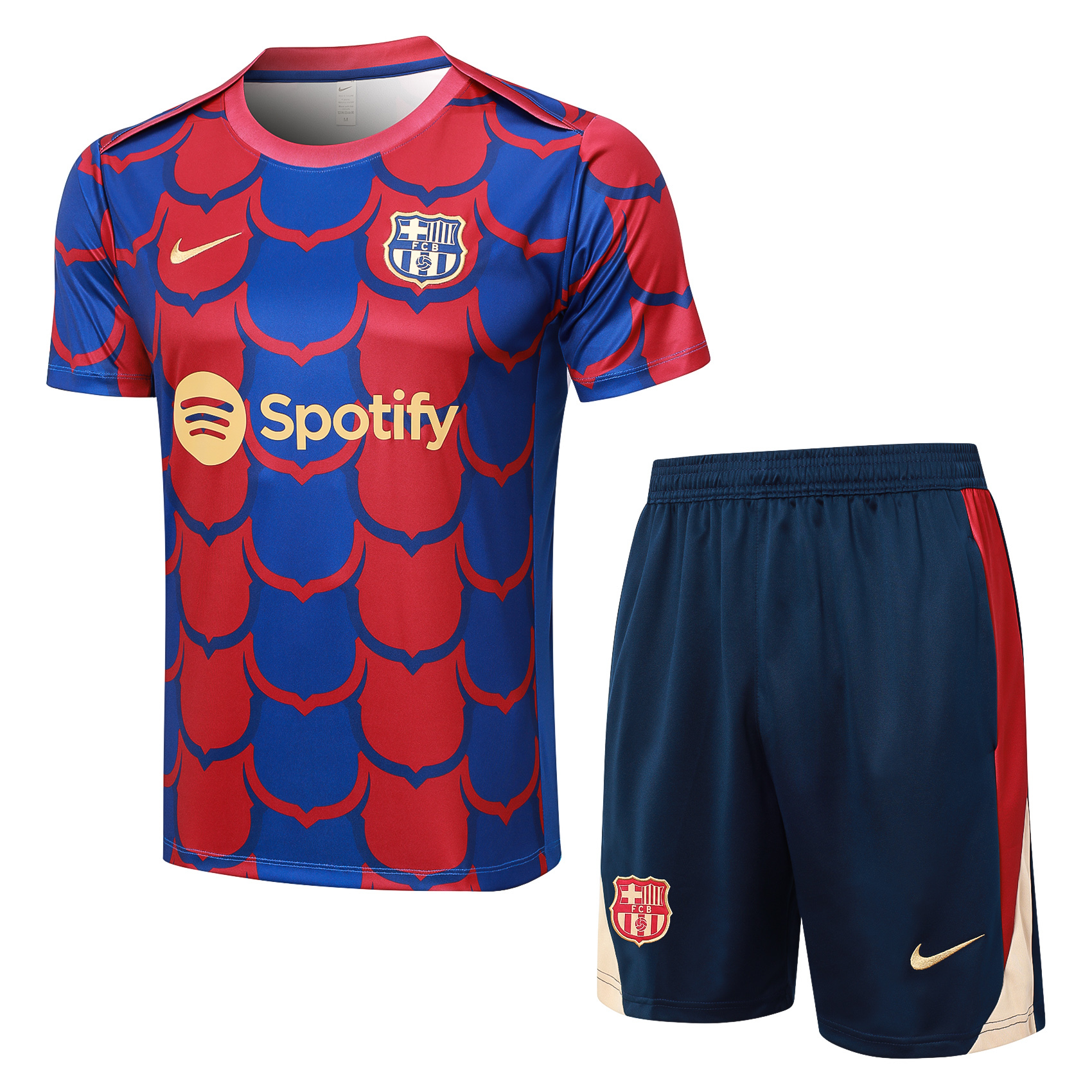 Barcelona 24/25 Adult short sleeved training suit top+pants
