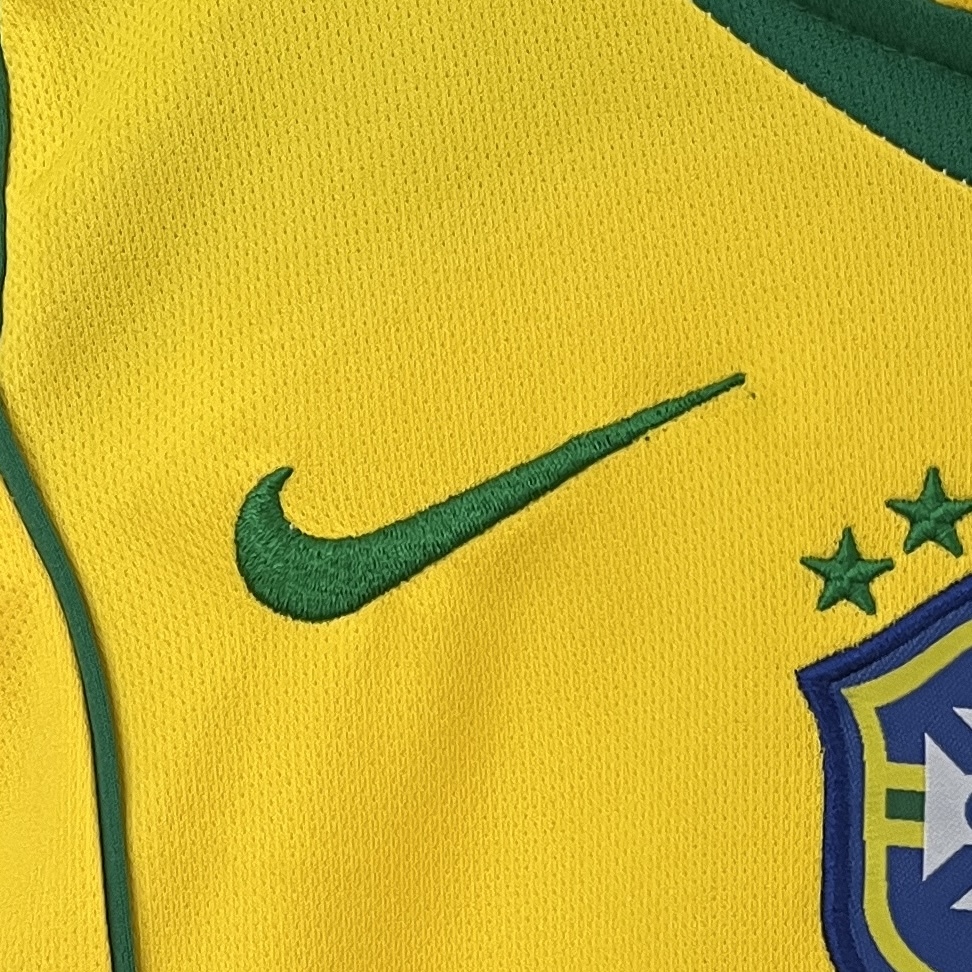 2004 Brazil home Kids Retro Kit