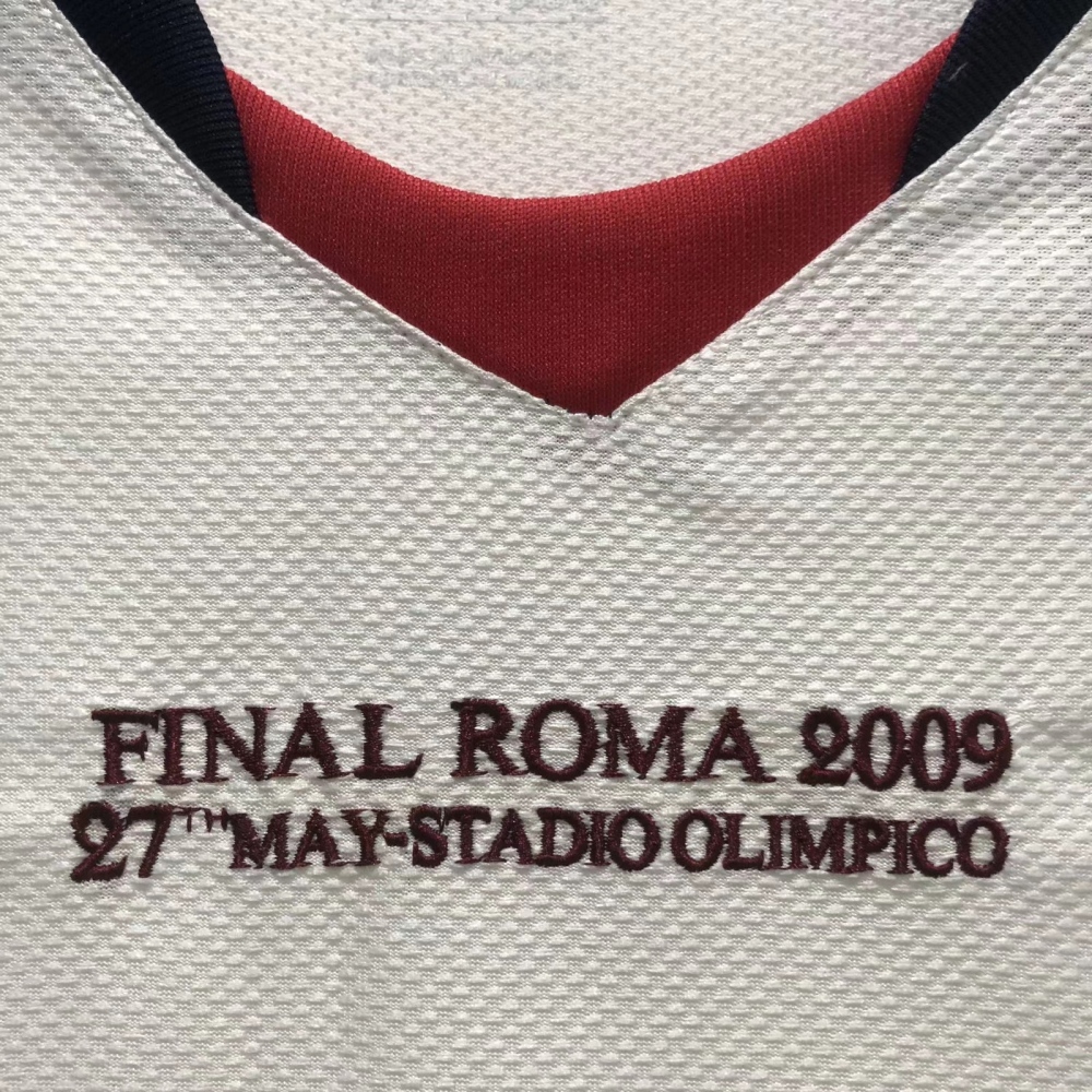 Manchester United UEFA Retro 2008-2009 season away jersey
