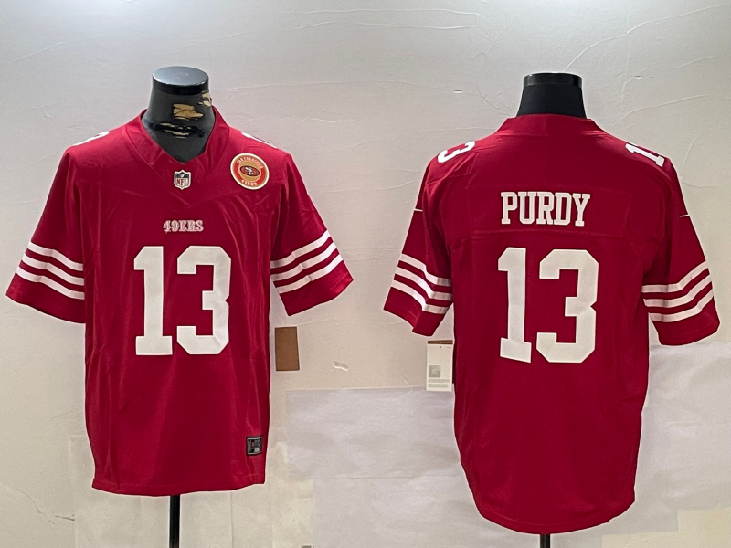 NFL 49ers City Royals PURDY No. 13  baseball uniform