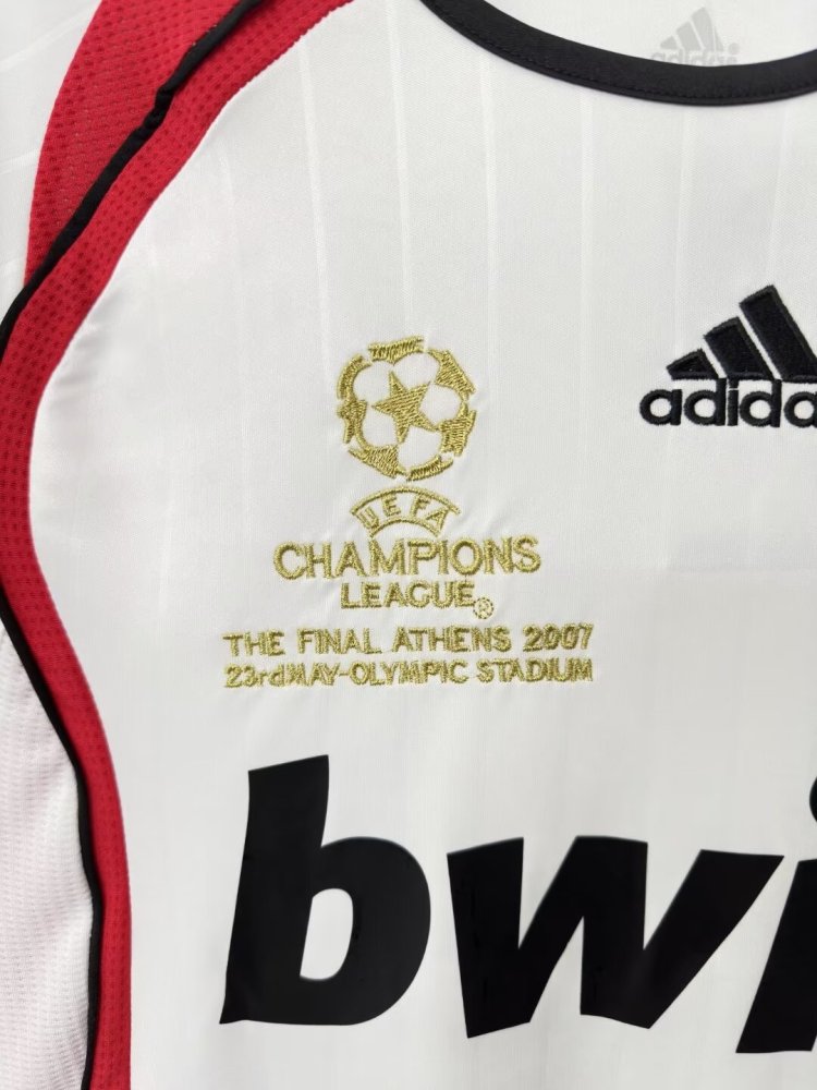 AC Milan Retro 2006-2007 Long sleeves season home jersey