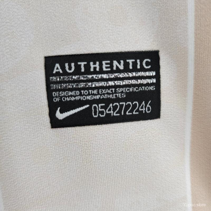 Corinthians Retro 2010 100th Anniversary Beige Soccer Jersey