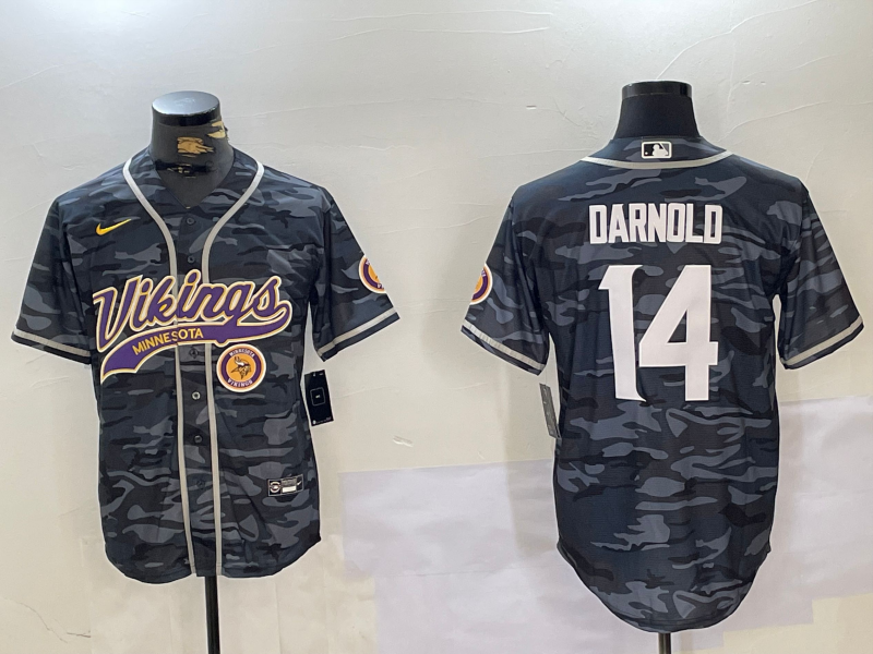 NFL Vikings City Royals  baseball uniform