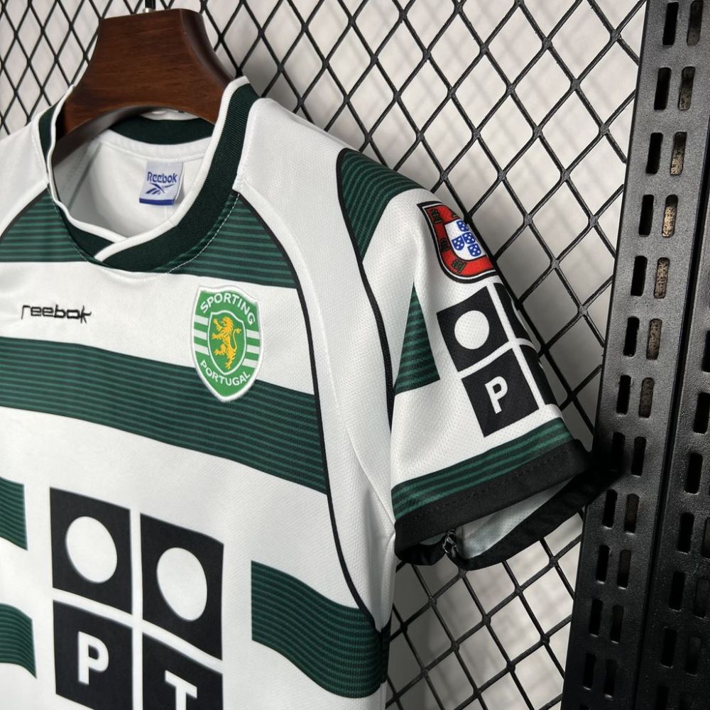 2001-03 Sporting Lisbon home Kids Retro Kit
