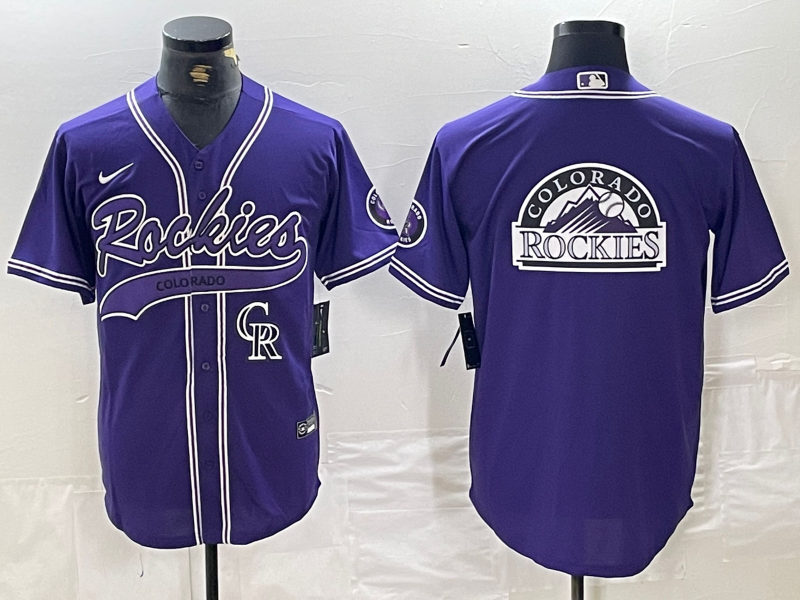 MLB Colorado Rockies baseball uniform