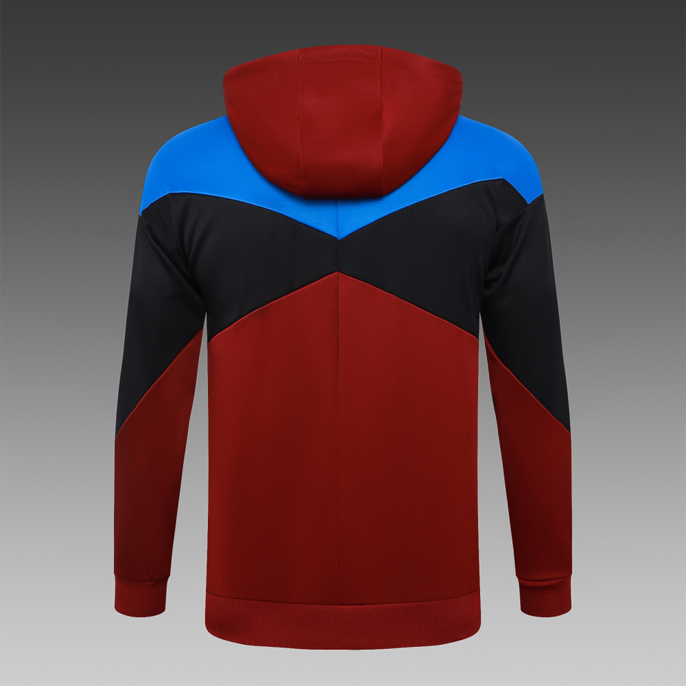 Barcelona 24-25 Adult  coat with full zipper and cap, training suit top and pants