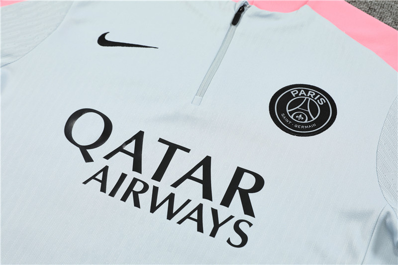 PSG  24/25 kids  Long sleeves half-zip training suit Top + pants