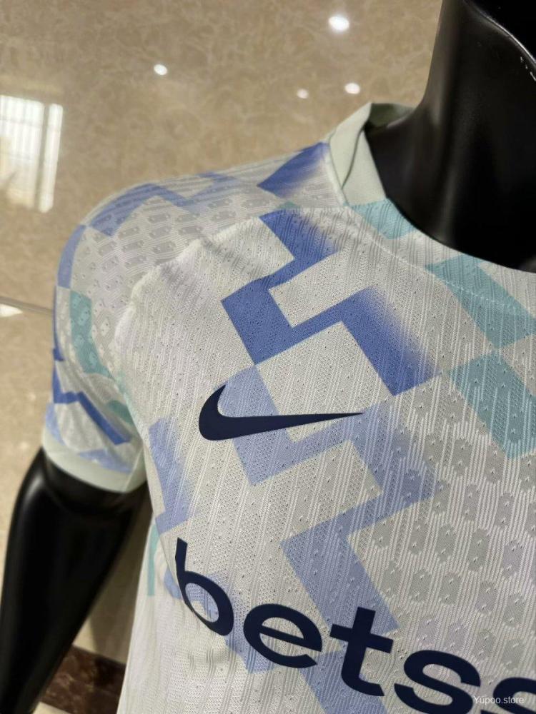 Inter Milan 25/26 Away White Jersey With Sponsor Player Version