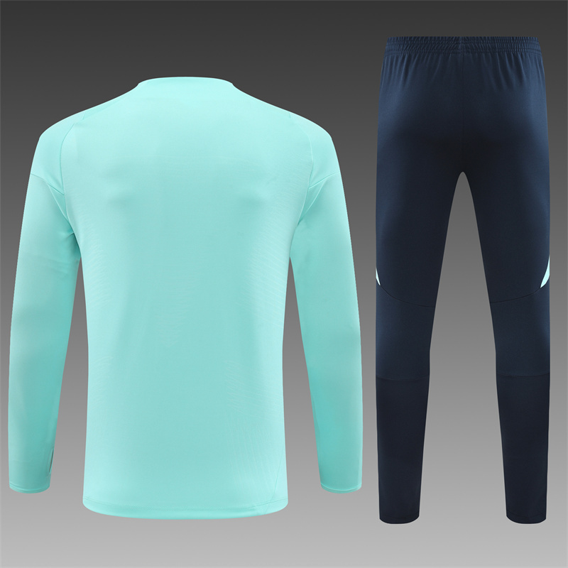 Real Madrid  24/25 Adults  Long sleeves  half-zip training suit Top + pants