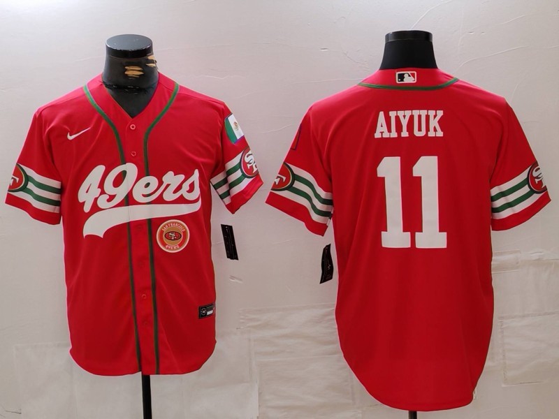 NFL  49ers City Royals  baseball uniform