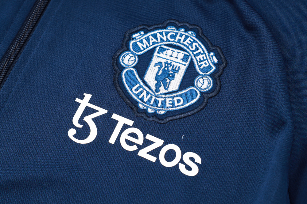 Manchester United 24-25 kids Long Zipper Training Jersey  top + pants