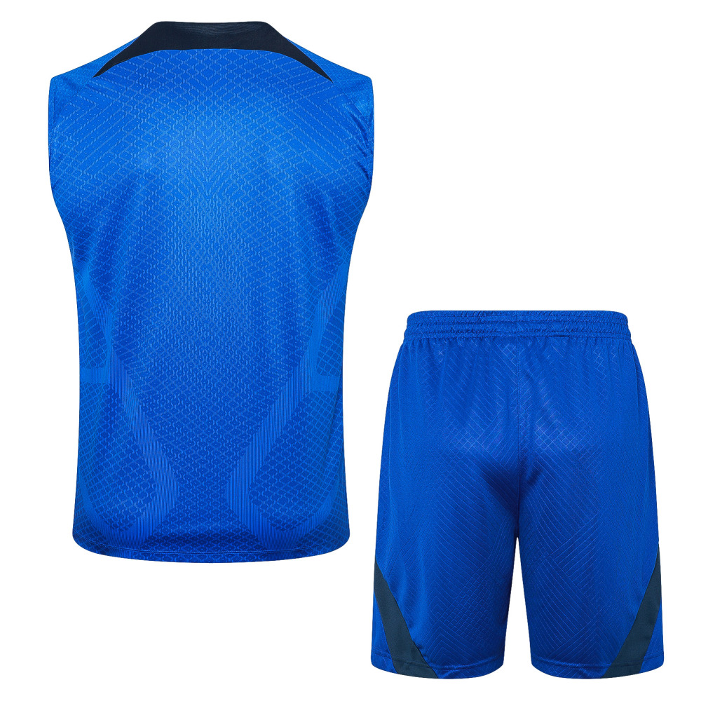 Chelsea 24/25 Adults sleeveless  Jersey+Shorts ﻿