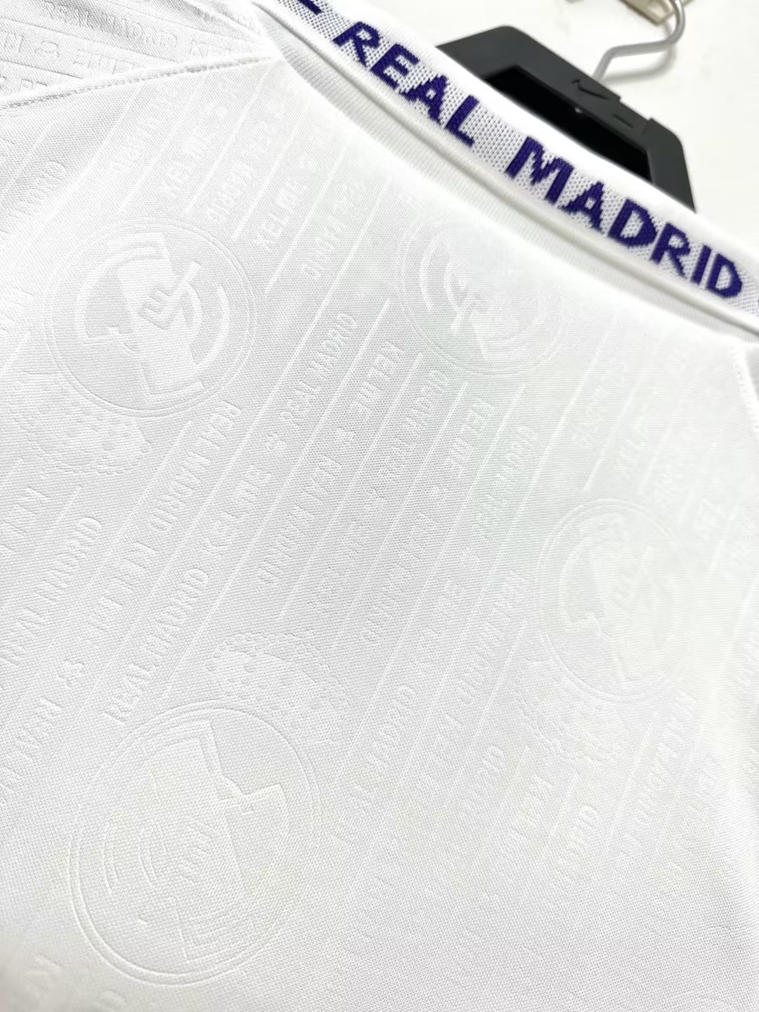 Real Madrid Retro 1996-1997 home court jersey