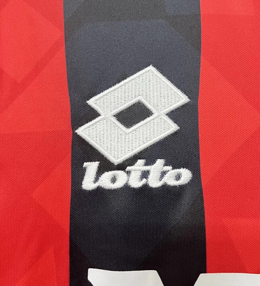 AC Milan Retro 1993-1994 season home jersey