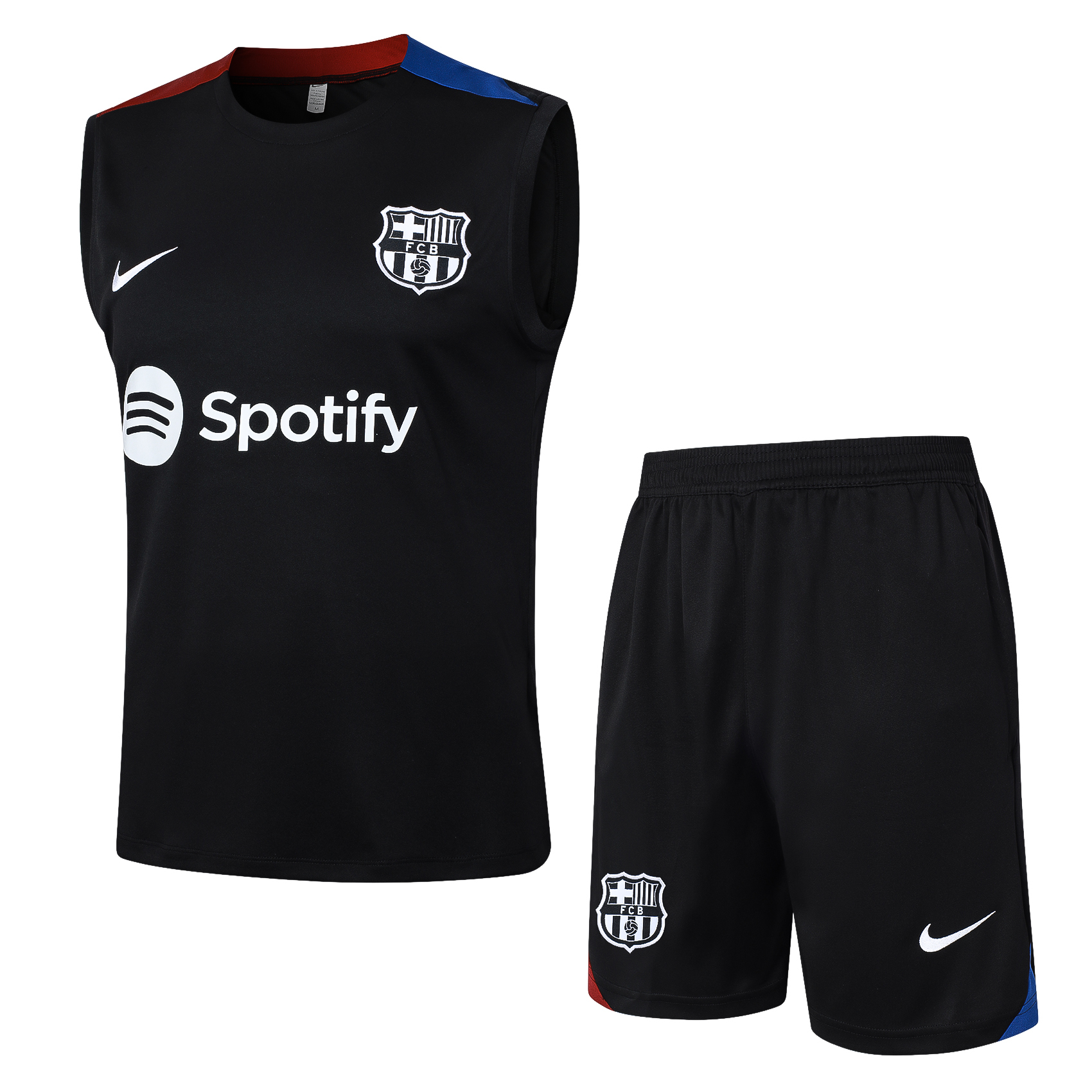 Barcelona 24/25 Adults short sleeved training suit with top and pants