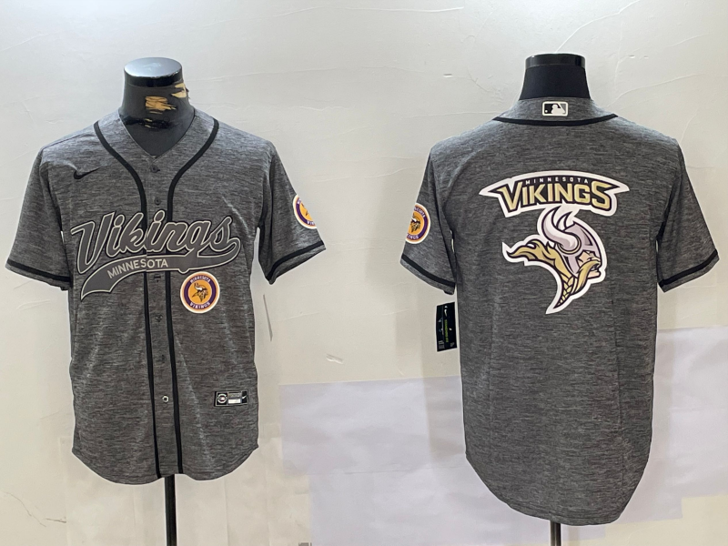 NFL Vikings City Royals  baseball uniform