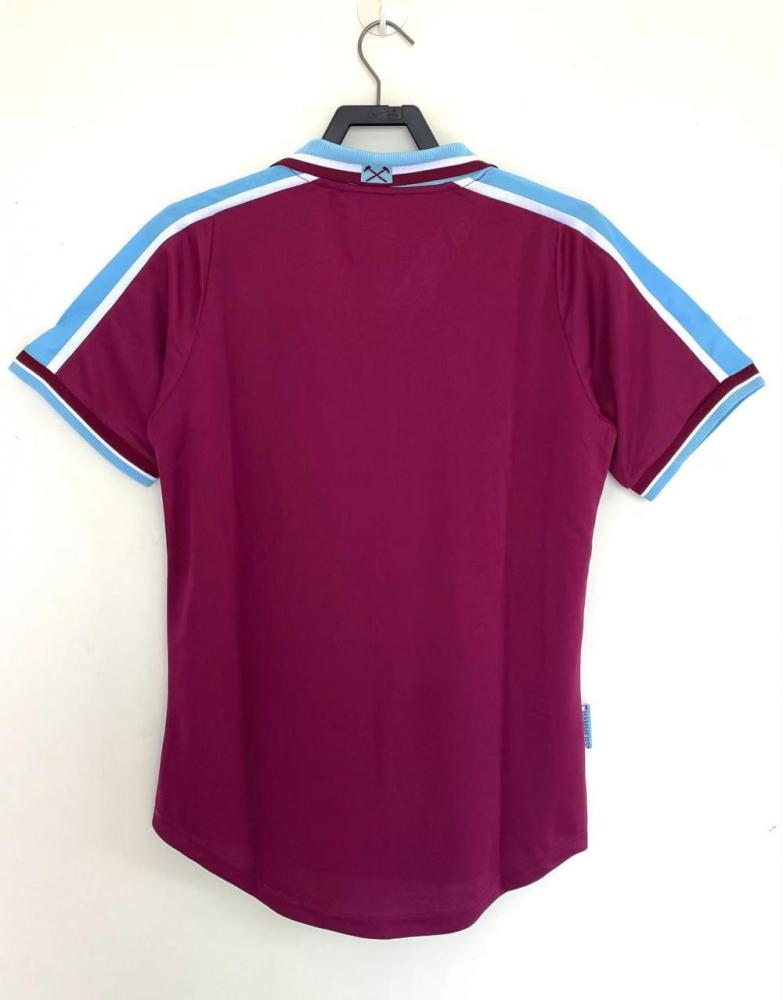 West Ham United Retro 1999-2001 season home jersey