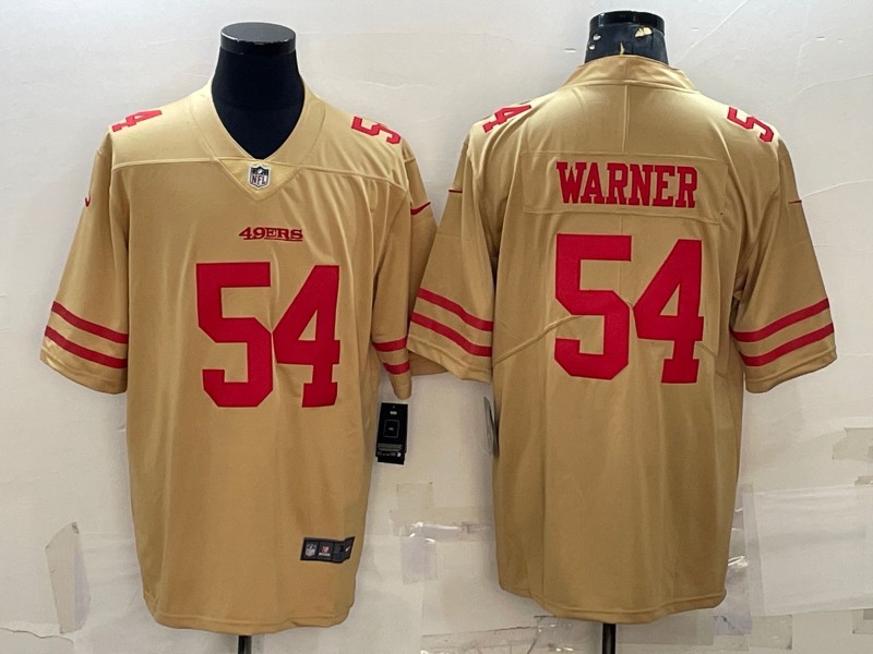 NFL 49ers City Royals WARNER No. 54  baseball uniform