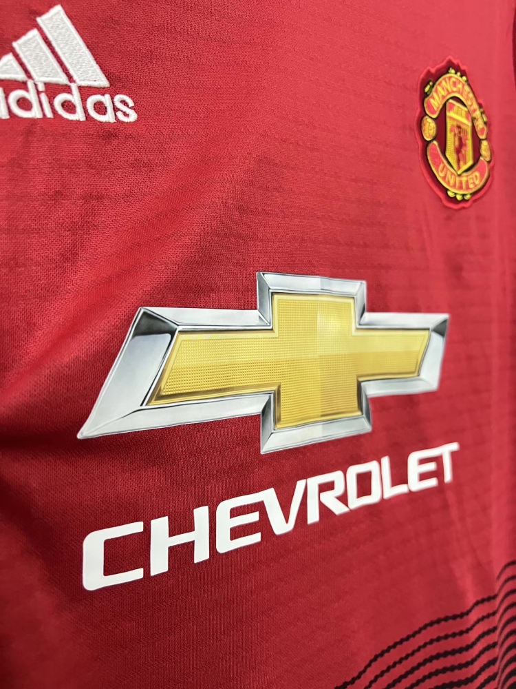 Manchester United Retro 2018-2019 season home jersey