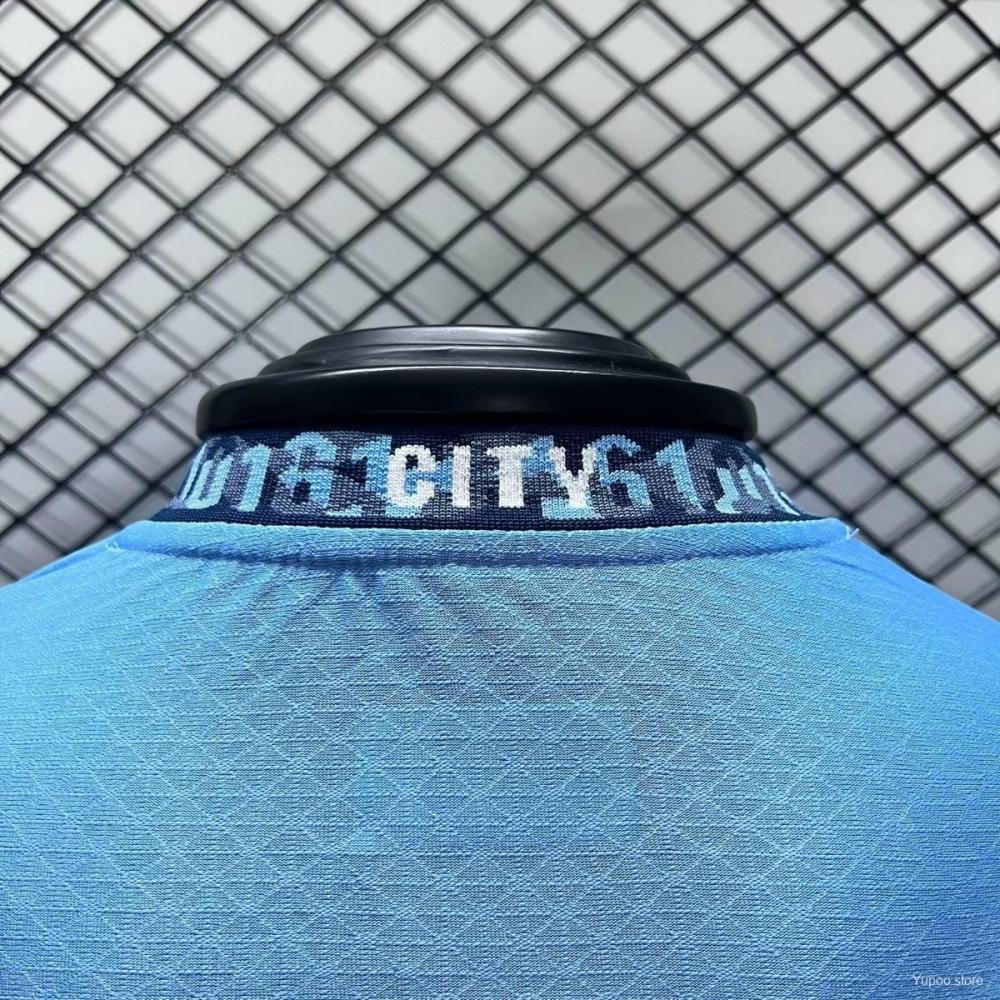 Manchester City 24/25 Home Long Sleeve Jersey Player Version
